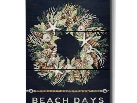 Beach Days Shell  by Cindy Jacobs, Canvas Wall Art Hot on Sale