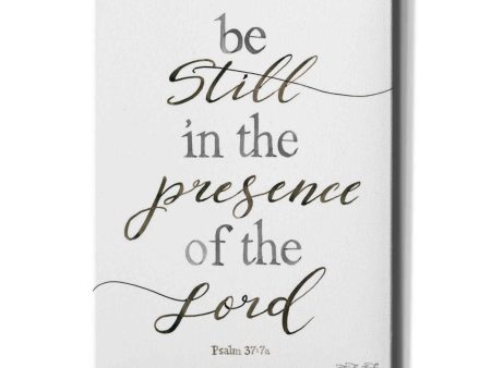 Be Still in the Presence of the Lord  by Cindy Jacobs, Canvas Wall Art Supply