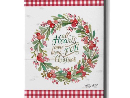 All Hearts Come Home For Christmas II  by Cindy Jacobs, Canvas Wall Art For Sale