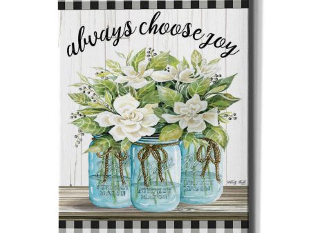 Always Choose Joy  by Cindy Jacobs, Canvas Wall Art Fashion