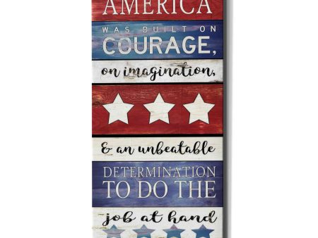 America Panel  by Cindy Jacobs, Canvas Wall Art Fashion