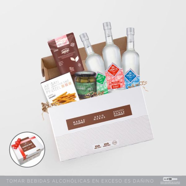 Maras Gourmet Box + Tripack Pisco on Sale