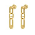 Manhattan Short Drop Earrings Gold Online Sale