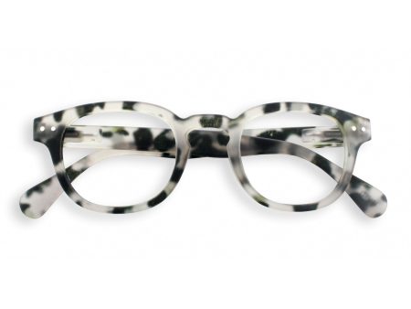 Reading Glasses #C Grey Marble Online now