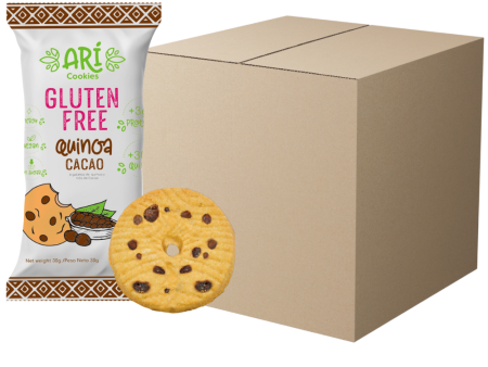 Galleta Gluten Free sabor Quinua Cacao ARI CAJA DE 200 UNID Supply