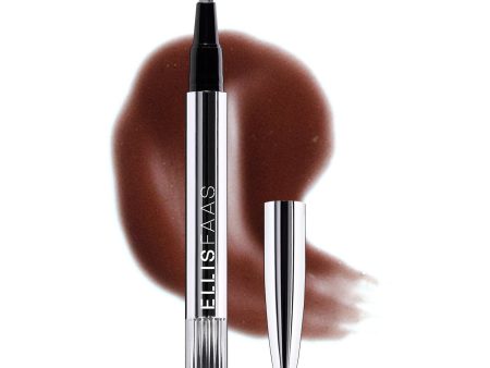 Ellis Faas Glazed Lips L302 - Sheer Dark Brown For Cheap