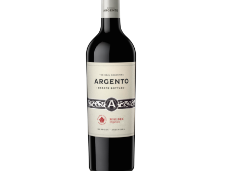 Vino Tinto Malbec Organico perfil fresco y frutado Argento 750 ml Online now