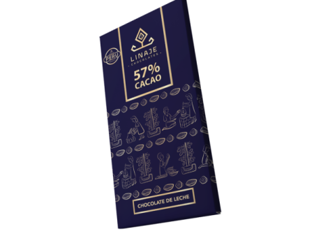 Tableta Chocolate con leche 57% Cacao Linaje 100g Sale