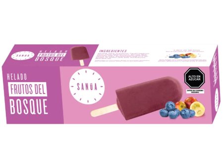 Helado paleta Frutos del Bosque SANUA For Discount