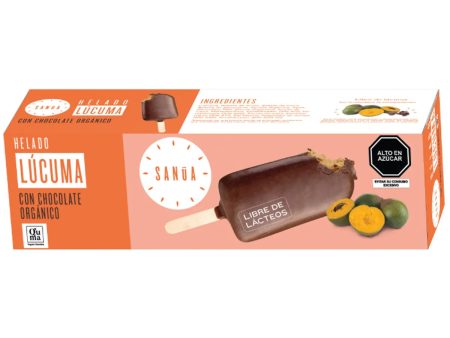 Helado paleta Lúcuma con Chocolate Orgánico SANUA Online Sale