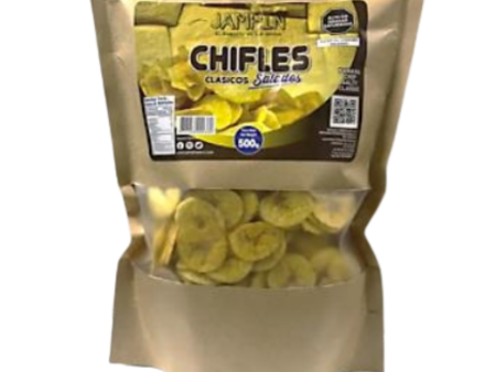 Chifles Clasicos Salados  Jampin 500g Hot on Sale