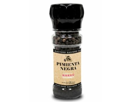 Pimienta Negra en Moledor Maras Gourmet 60g Online Sale