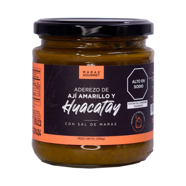 Aderezo de Ají Amarillo y Huacatay Maras Gourmet 355g Hot on Sale