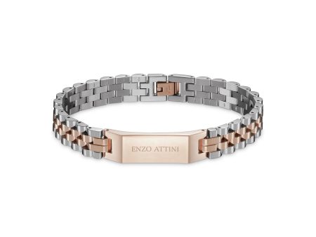 Romeo e Giulietta   - President Bracelet   Silver & Rose Gold. Online