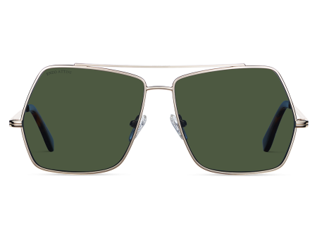 Lake Geneva   Tortoise & Gold Color + Green Lens Online Sale