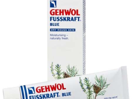 Fusskraft Blue Dry Rough Skin Fashion