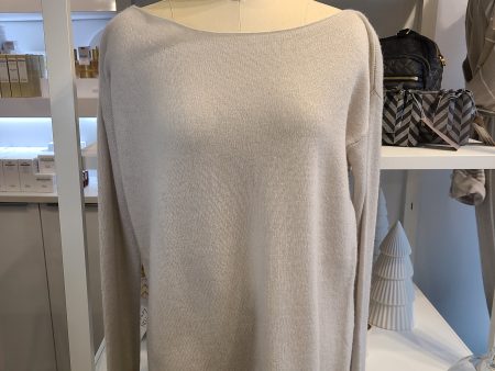 Dagmar Cashmere Sweater - Oyster Hot on Sale