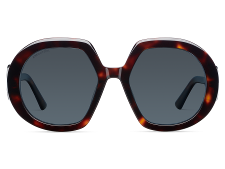 Lago di Garda   Tortoise Red + Black Lens. on Sale